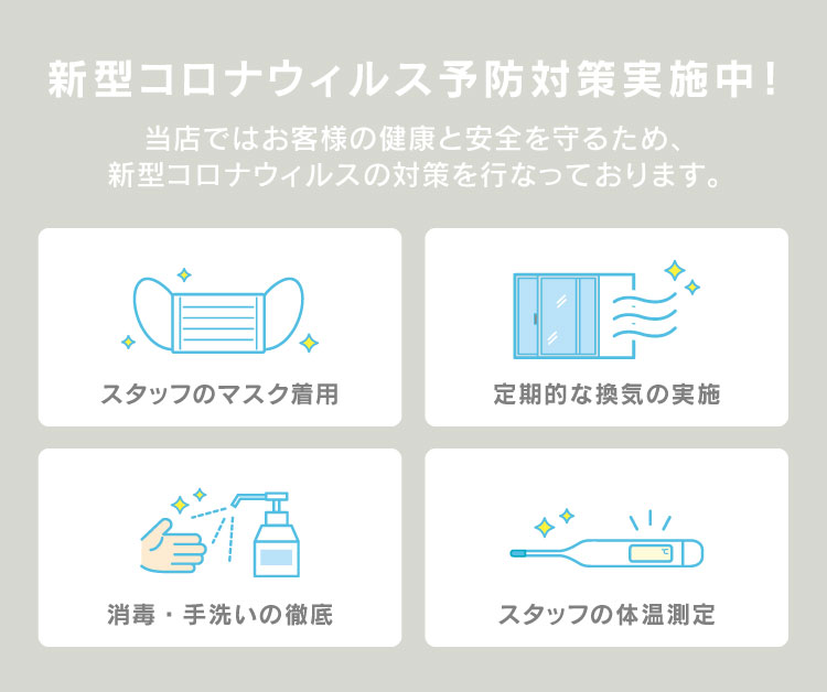 コロナウイルス対策